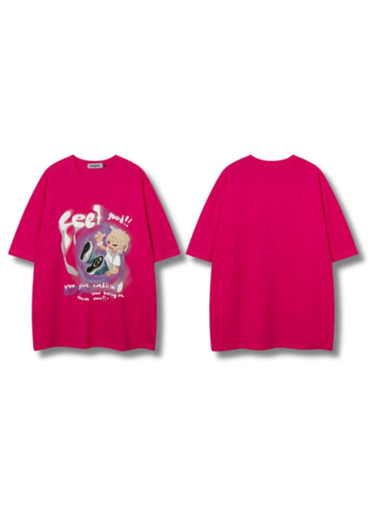 Leon - Feel Good Graphic Vibe Casual T-Shirt